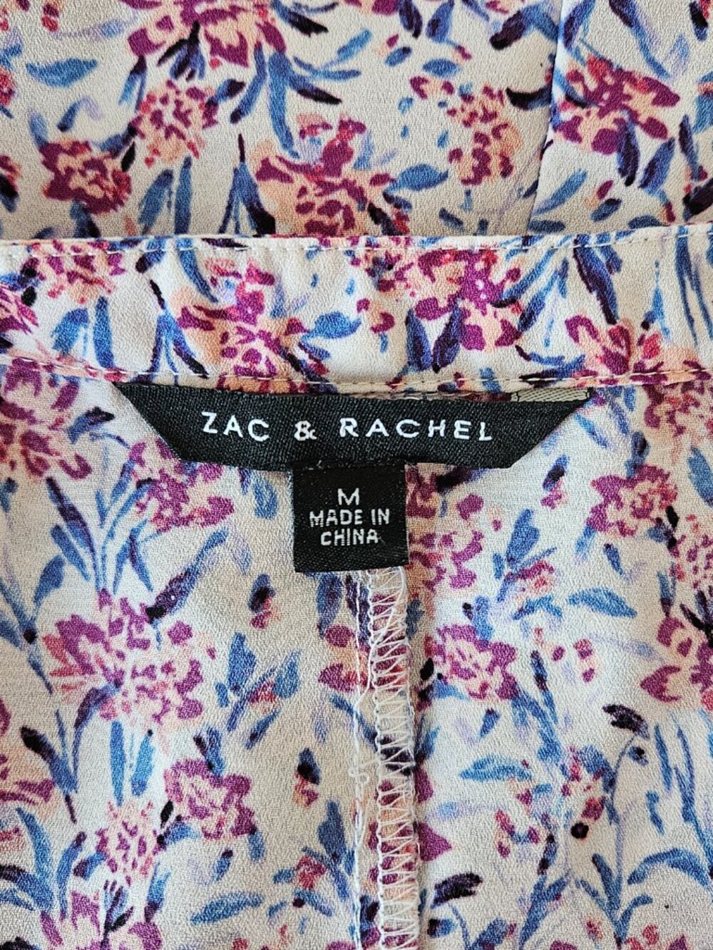 Zac & Rachel Sleeveless Hidden Button Front - Picture 8 of 10